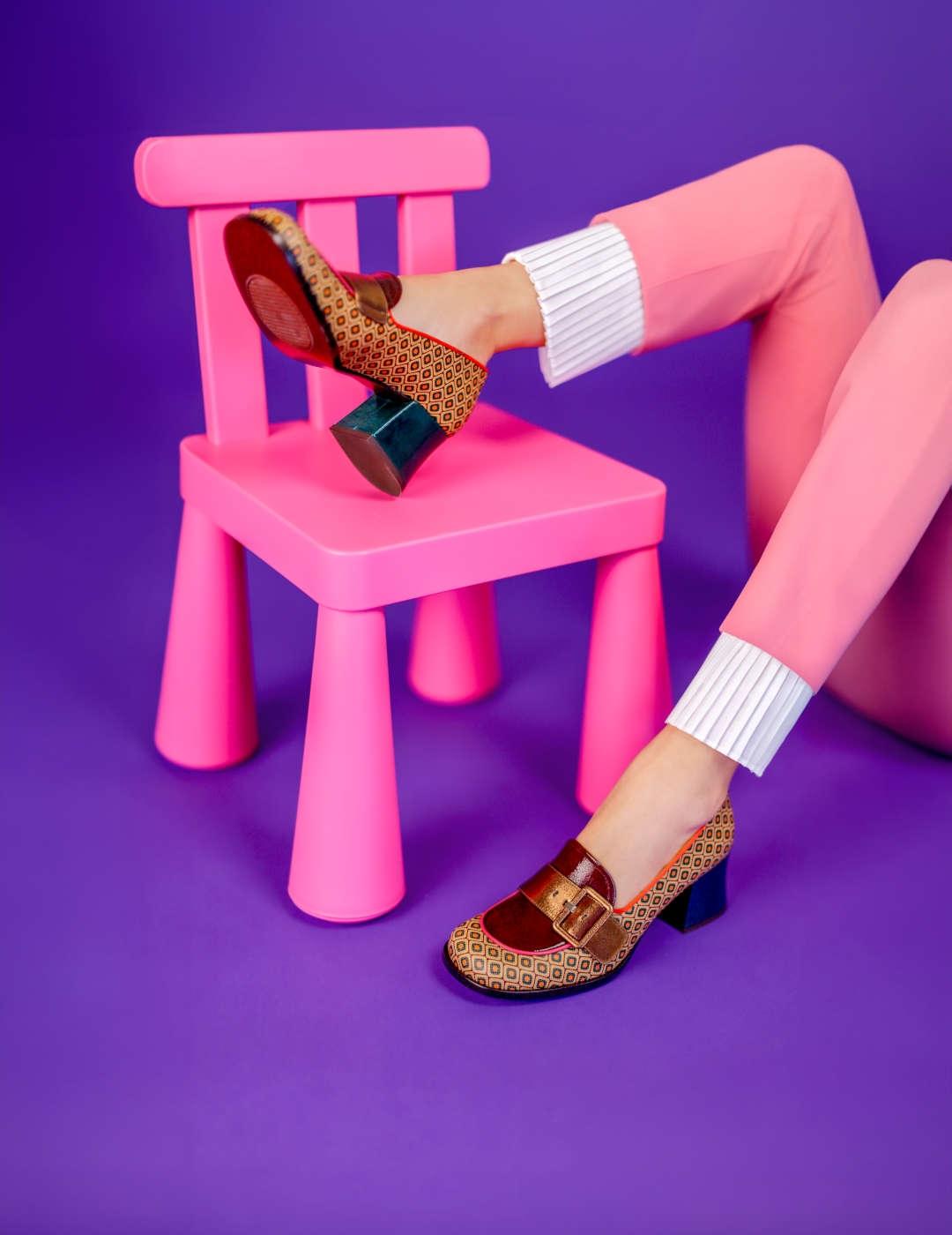 Zapato mujer CHIE MIHARA Teisin marrón cobre