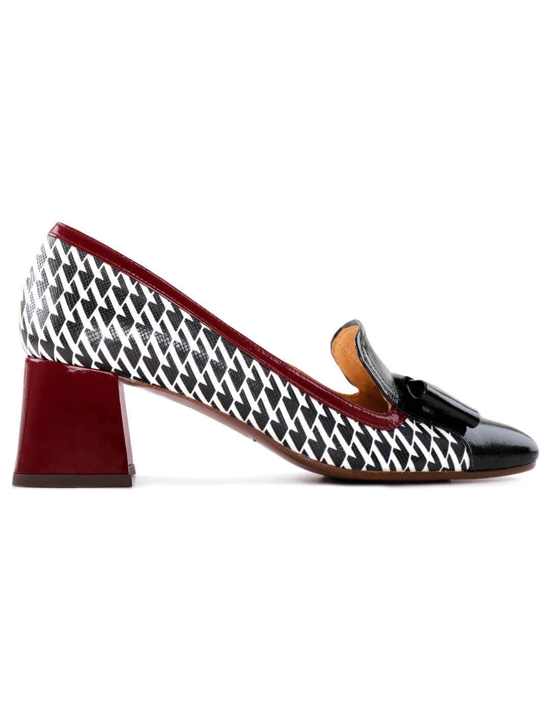 Zapato mujer CHIE MIHARA Vylano negro granate