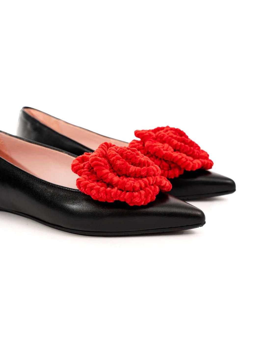 Zapato mujer Ras negro