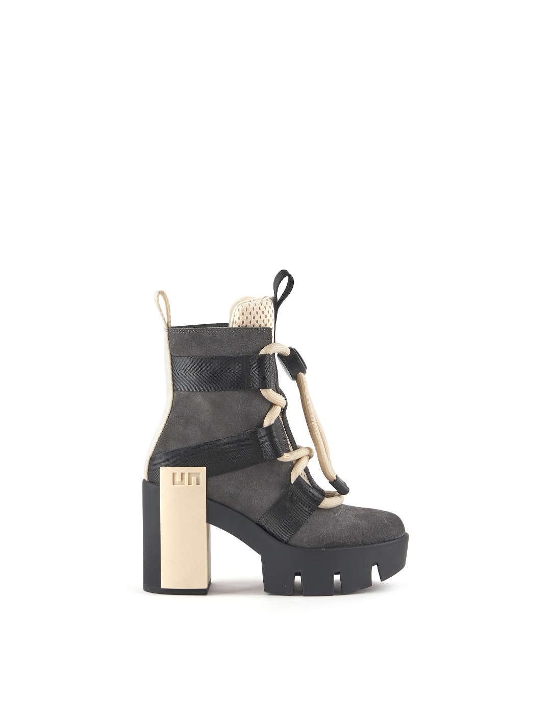 Botín mujer United Nude Grip Nomad gris