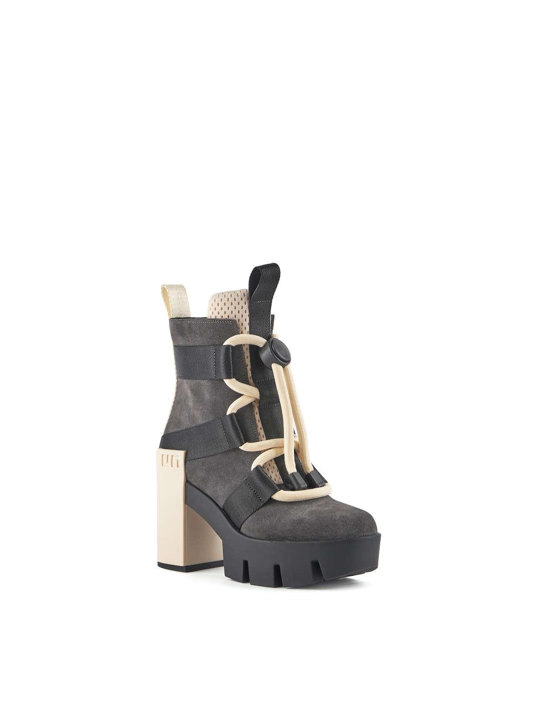 Botín mujer United Nude Grip Nomad gris