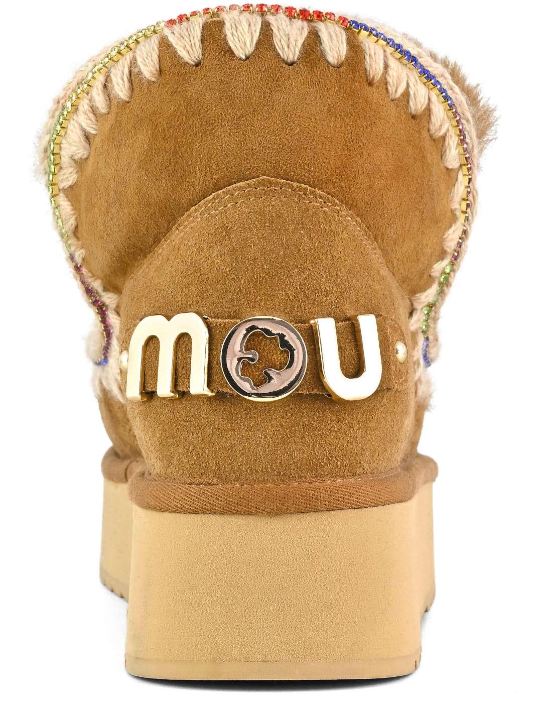 Botin mujer Mou Eskimo 18 platform cuero