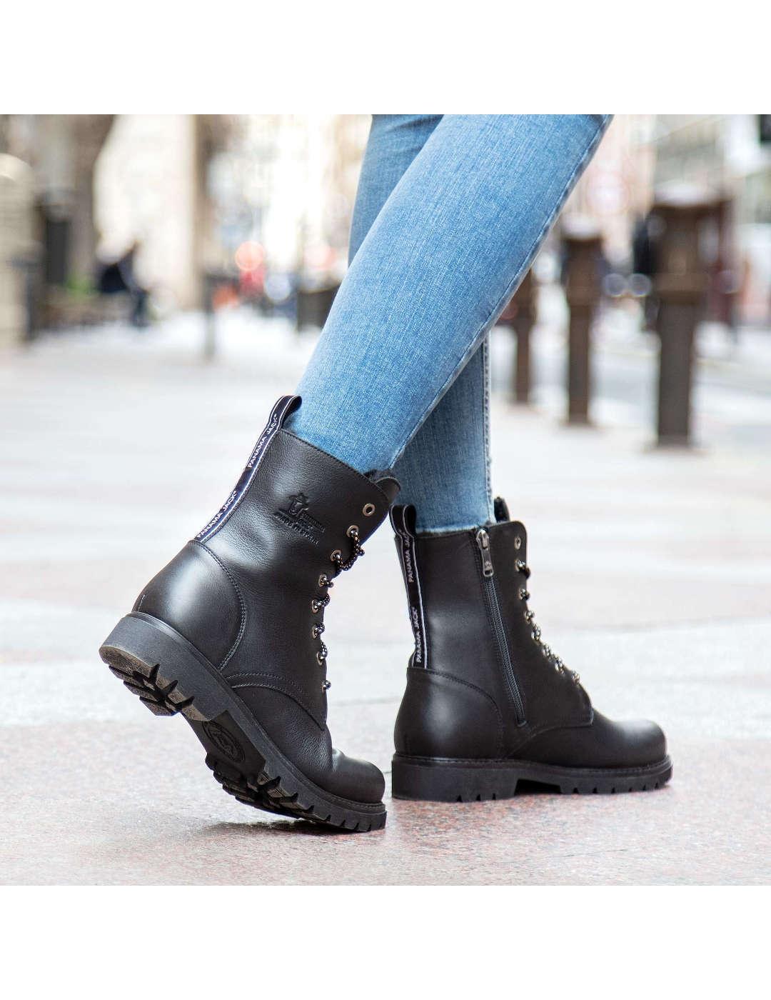 Botín mujer Waterproof Panama Jack Frisia negro