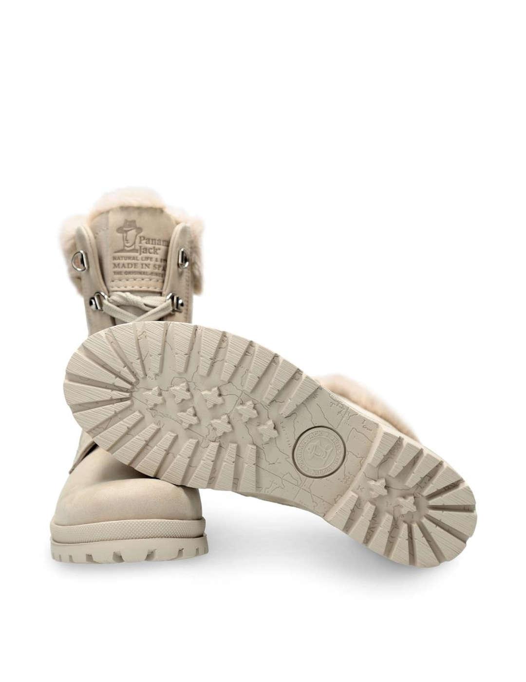 Botín mujer Waterproof Panama Jack Tuscani crudo