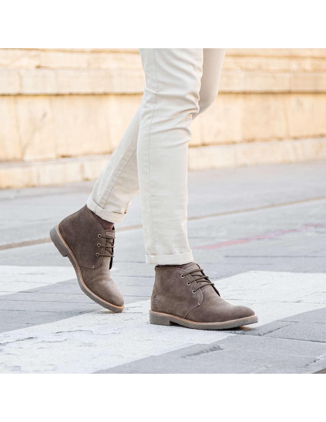 Botín hombre Waterproof Panama Jack Gael taupe