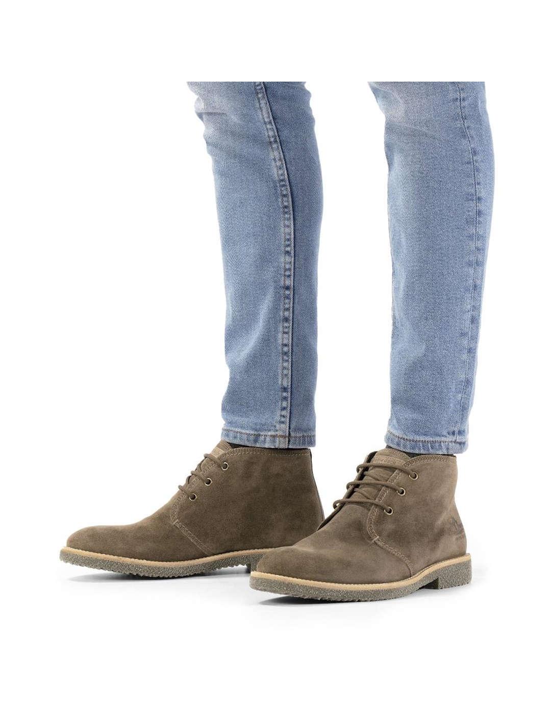 Botín hombre Waterproof Panama Jack Gael taupe