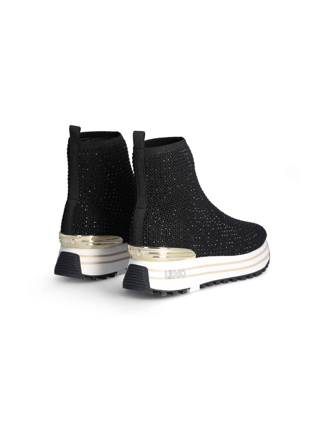 Botín mujer Liu-Jo Maxi Wonder 83 negro