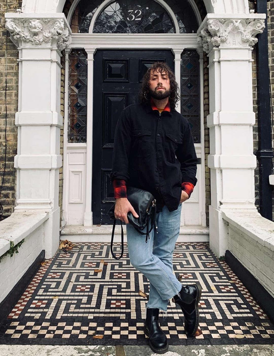 Bota hombre Dr. Martens 2976 Ys chelsea negro