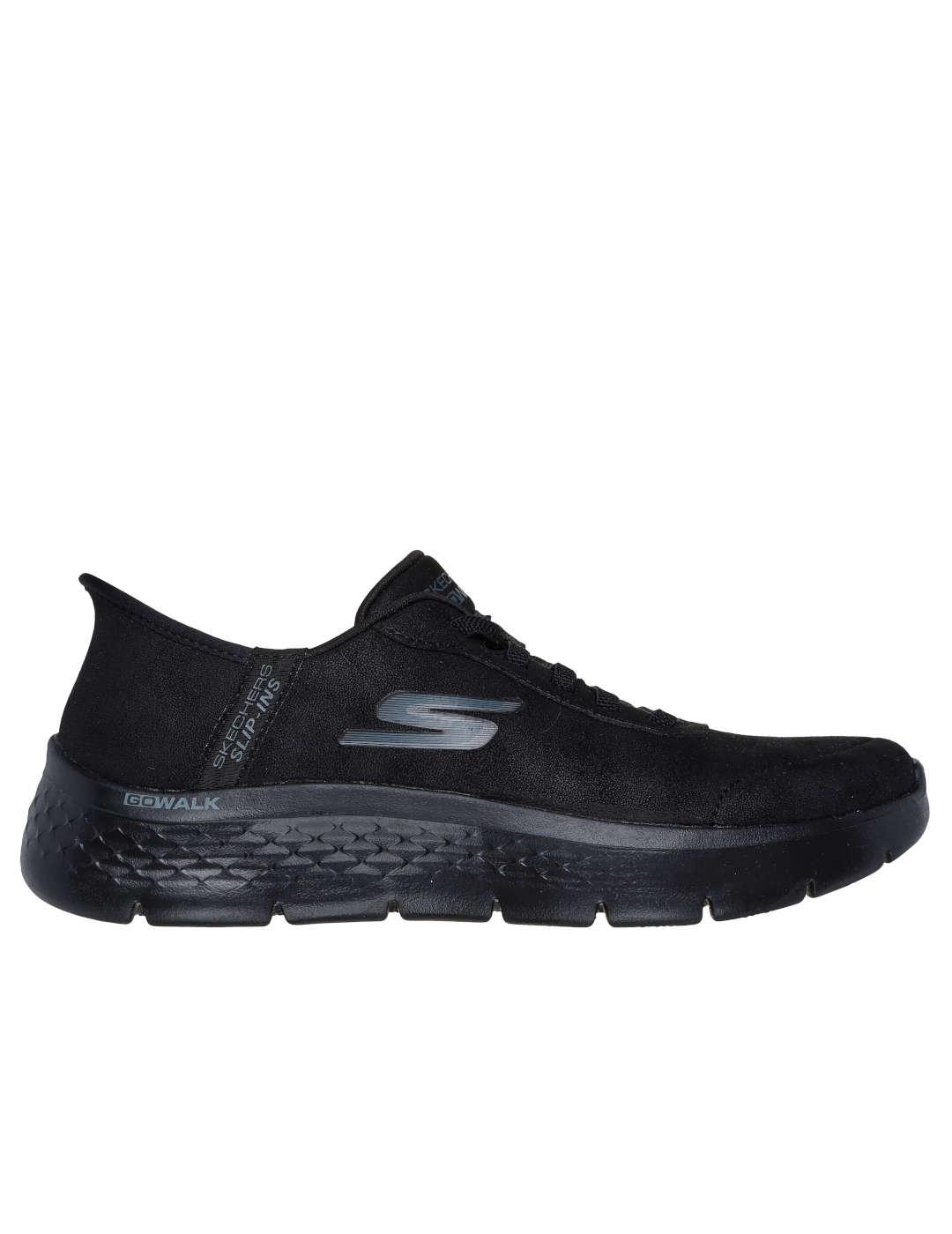 Deportivo mujer Skechers Go Walk Slip-Ins negro