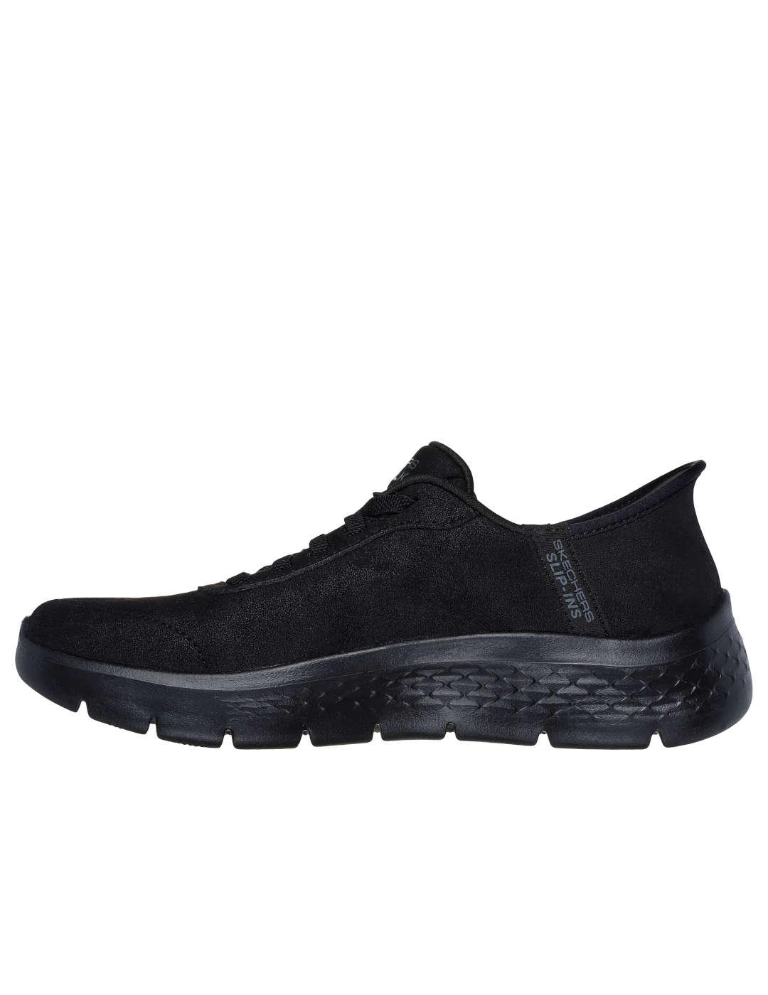Deportivo mujer Skechers Go Walk Slip-Ins negro