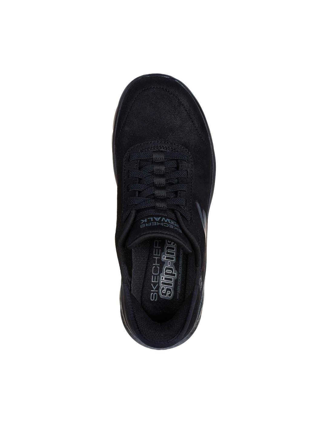 Deportivo mujer Skechers Go Walk Slip-Ins negro