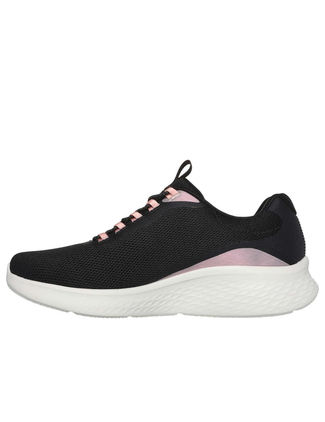 Deportivo mujer Skechers Skech-Lite Pro negro/rosa