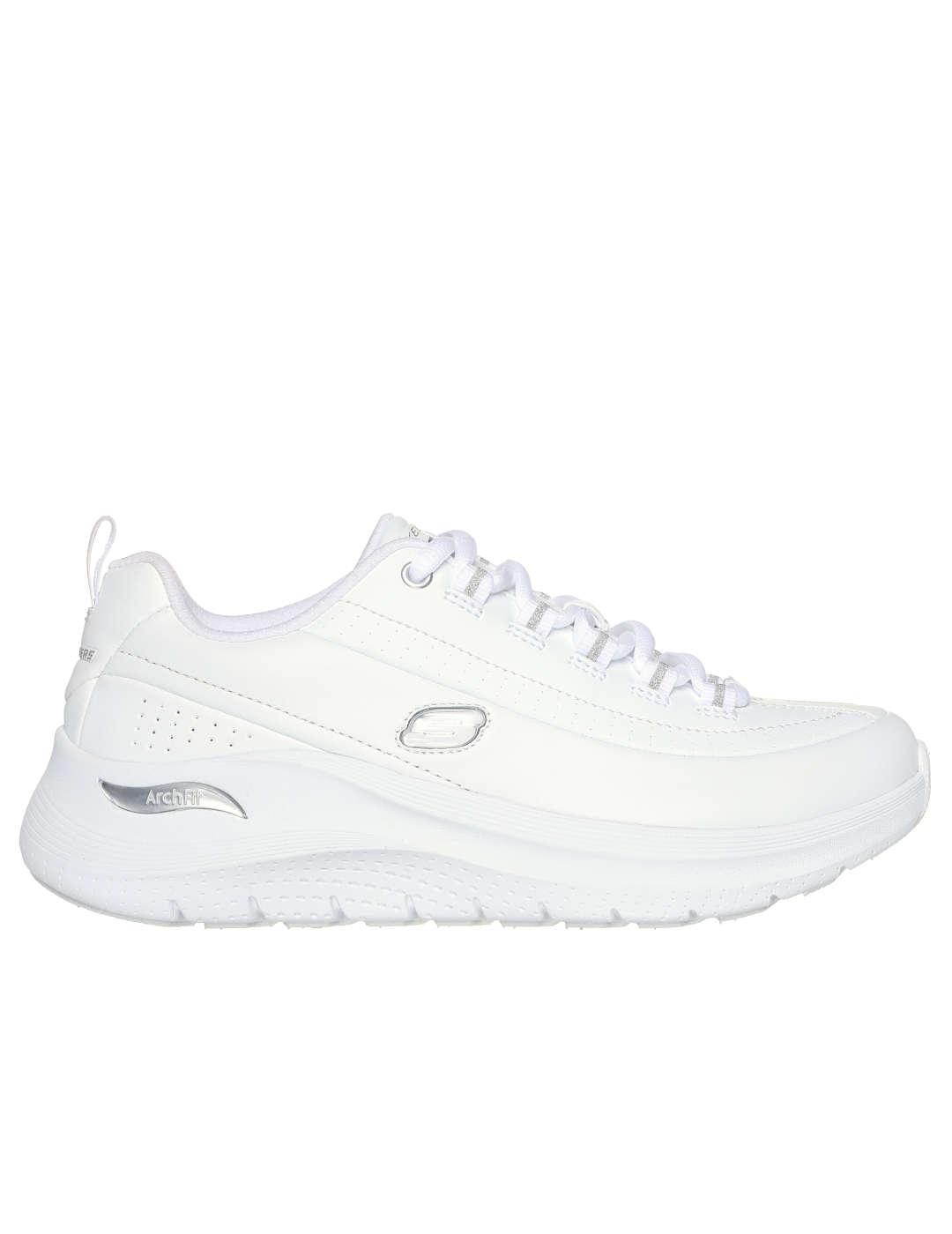 Deportivo mujer Skechers Arch Fit 2.0 blanco