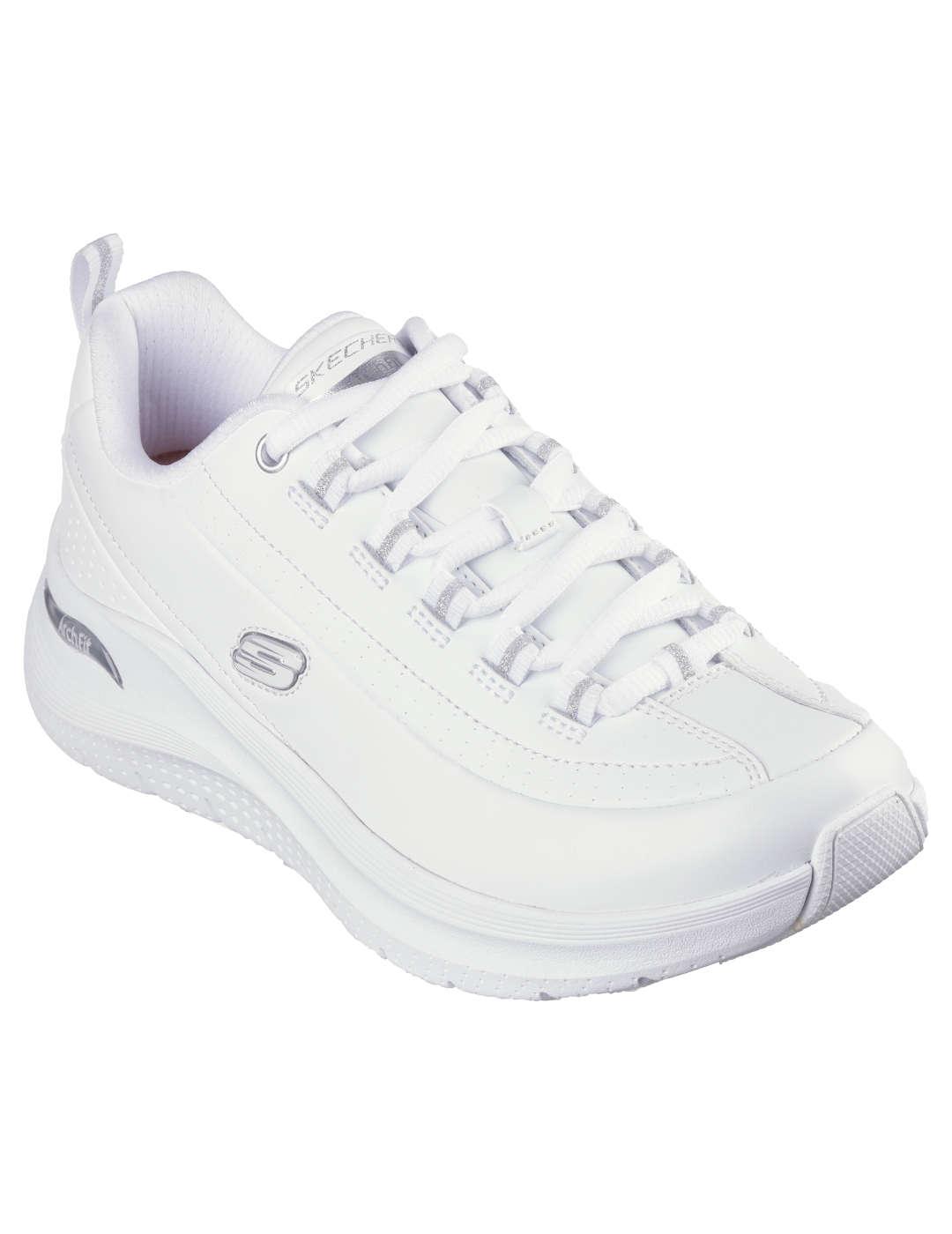 Deportivo mujer Skechers Arch Fit 2.0 blanco