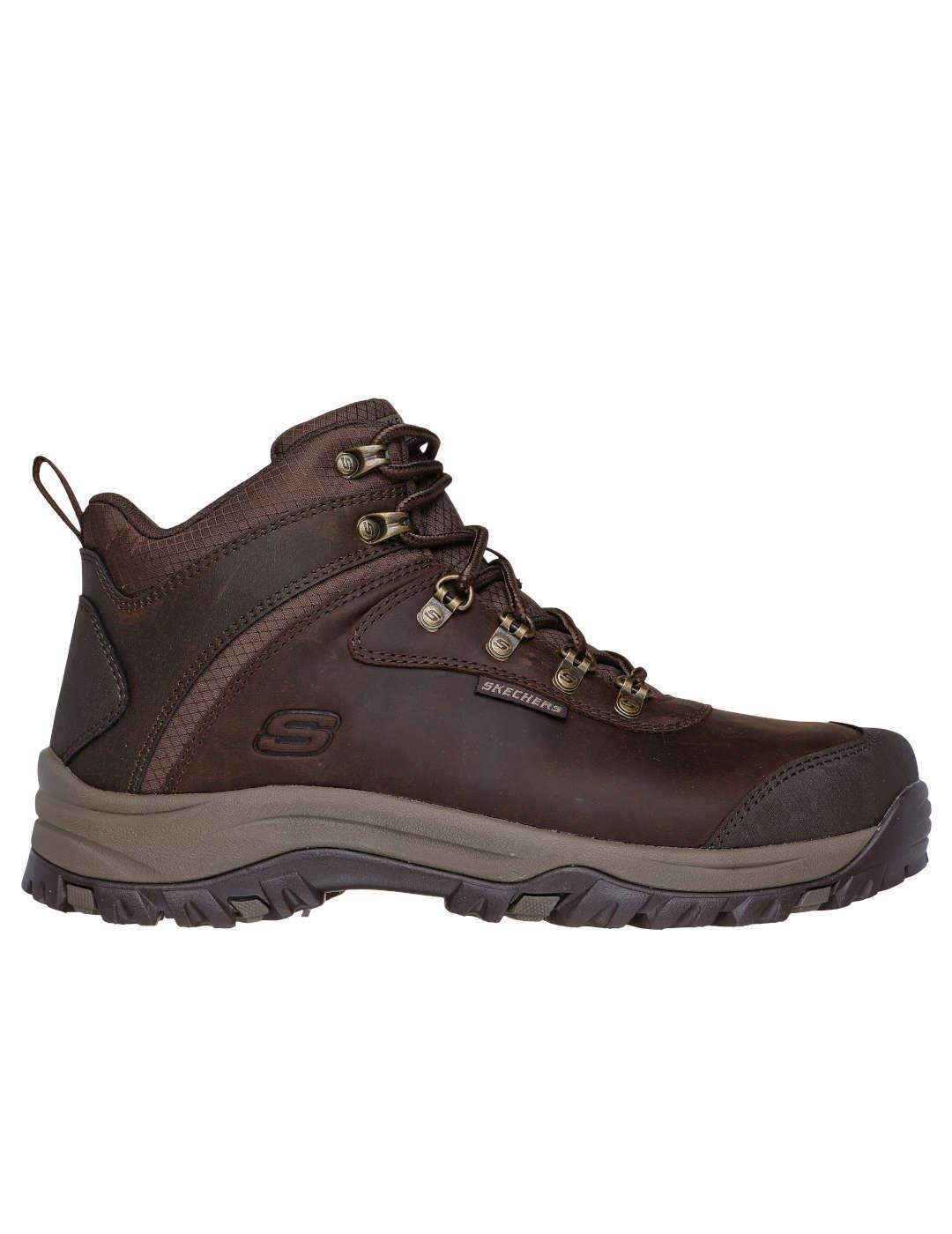 Bota hombre Skechers Relment marron