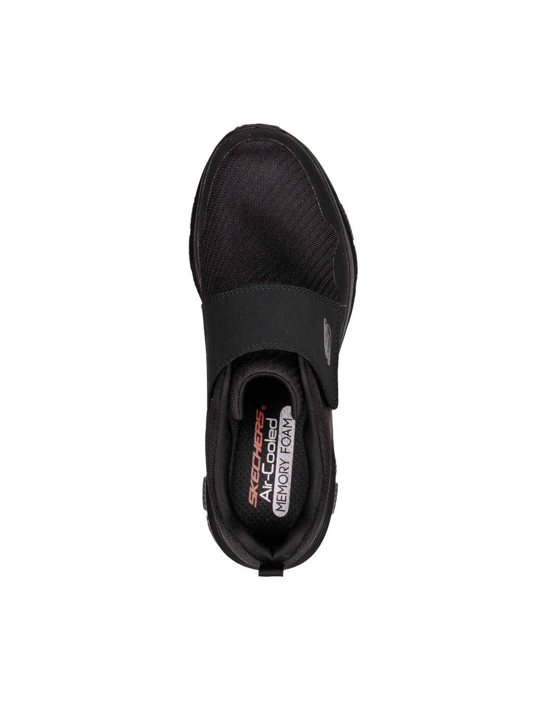 Deportivo hombre Skechrers Flex negro