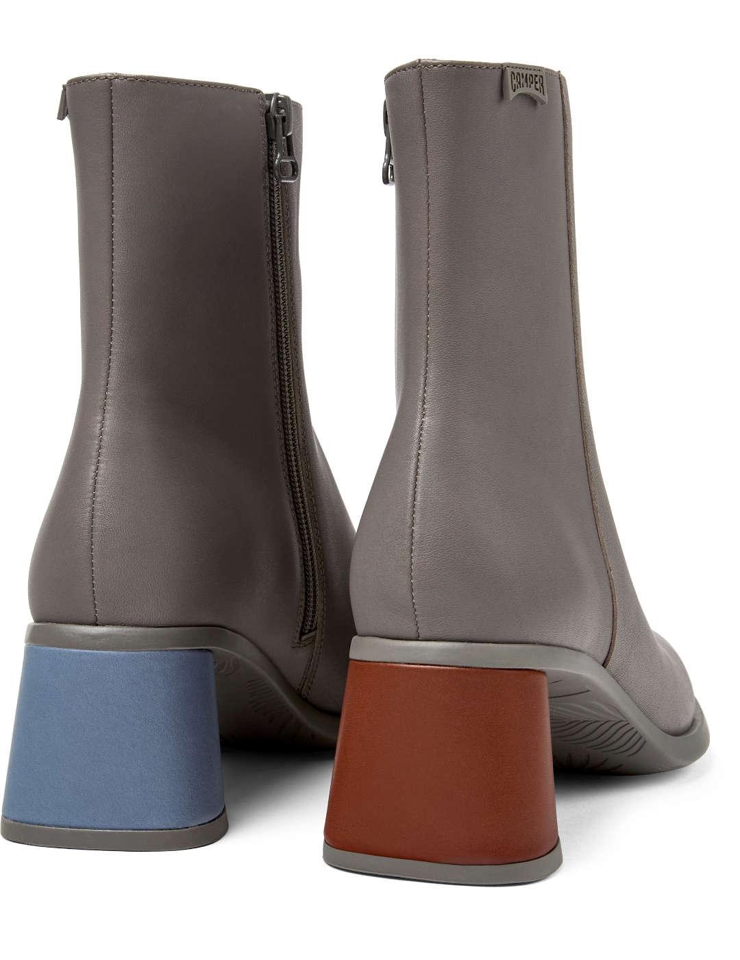 Bota mujer Camper Twins gris