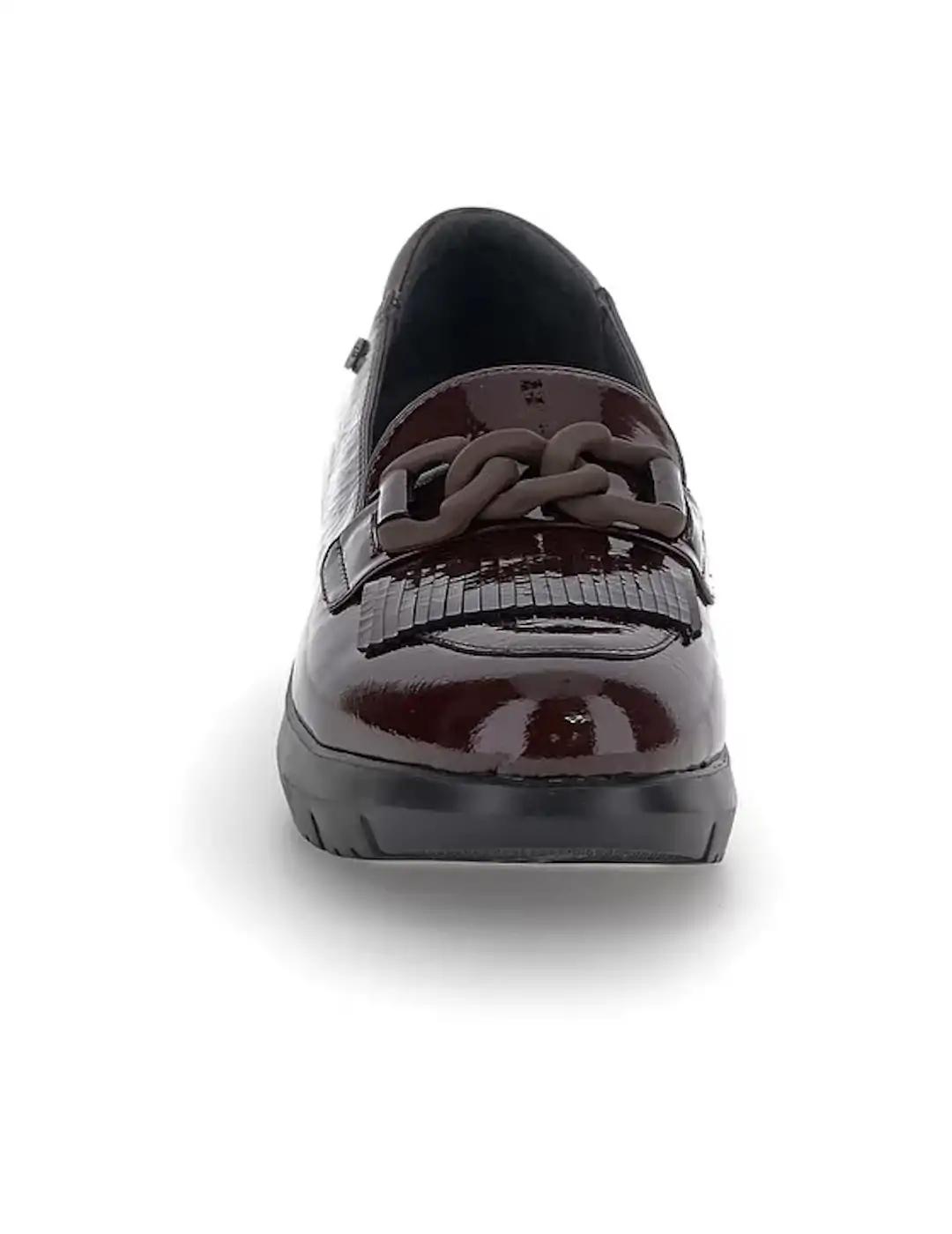 Mocasín mujer Stonefly Plume burdeos