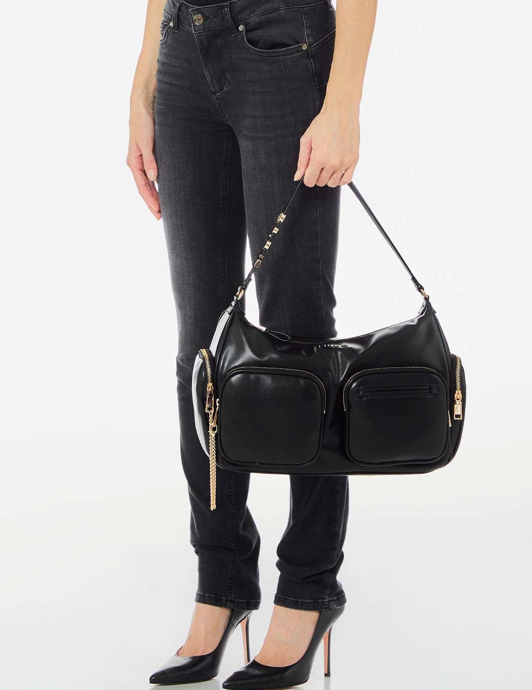Bolso mujer Liu-Jo Hobo Bag de hombro negro