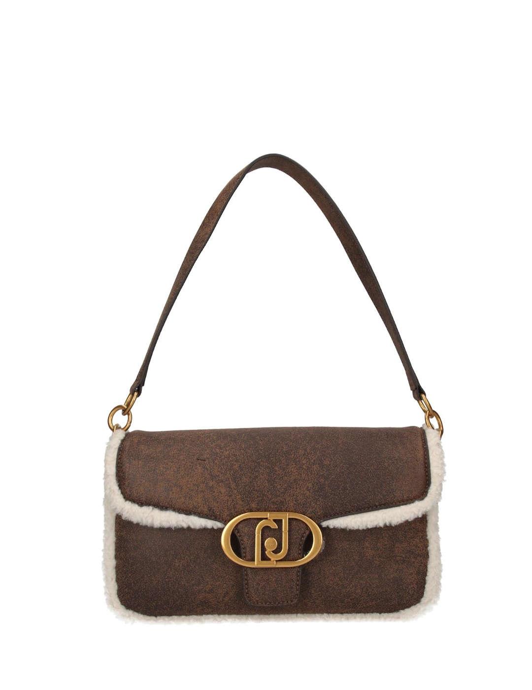 Bolso mujer Liu-Jo M Crossbody de mano marrón