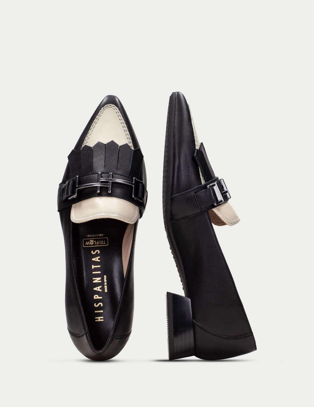 Zapato mujer Hispanitas negro blanco