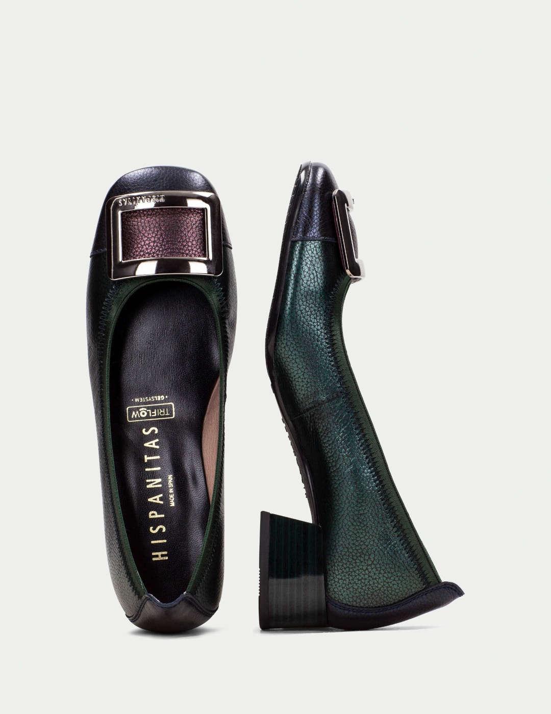 Bailarina mujer Hispanitas azul verde