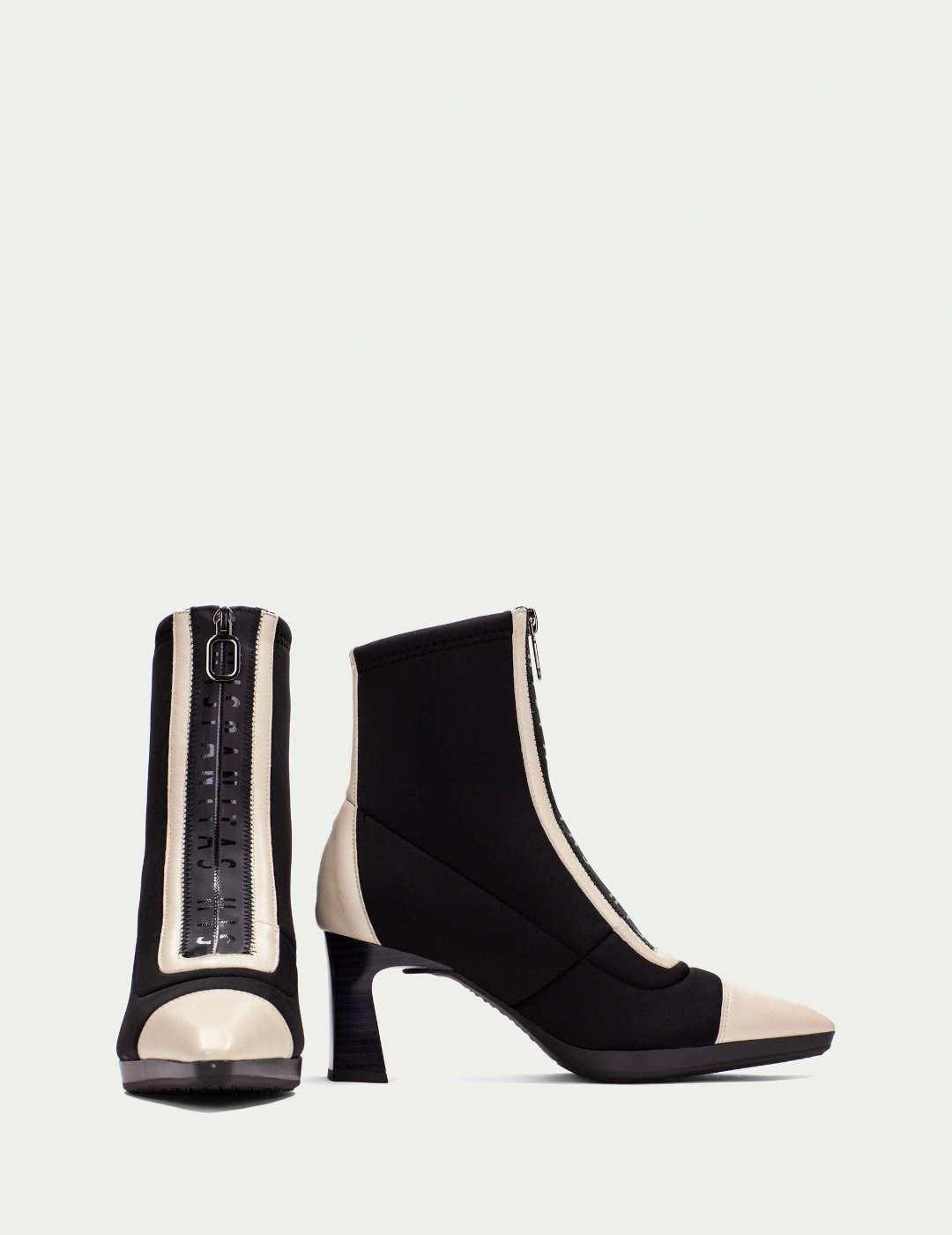 Botin mujer Hispanitas negro blanco