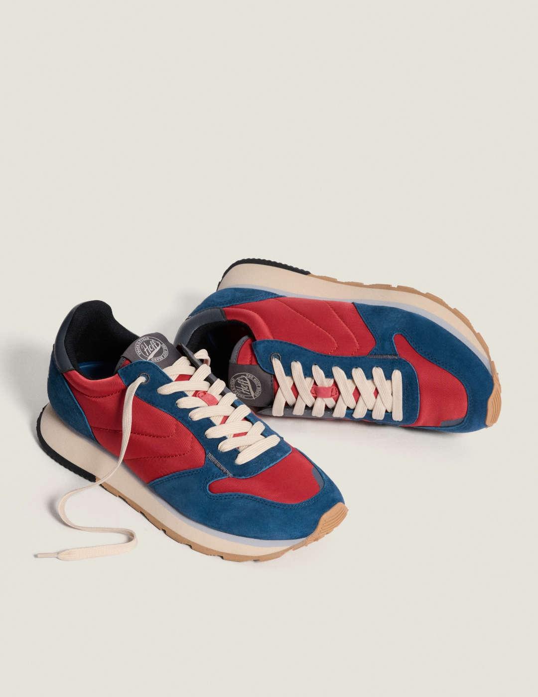 Deportivo homber Hoff Fliunte azul/ rojo