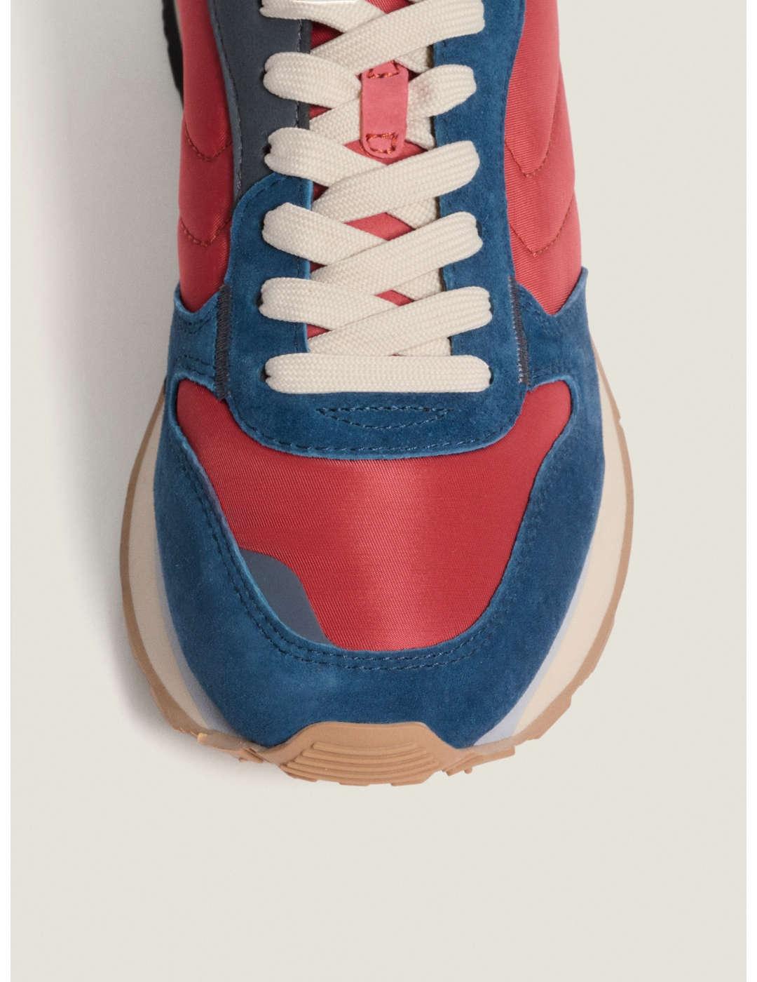 Deportivo homber Hoff Fliunte azul/ rojo