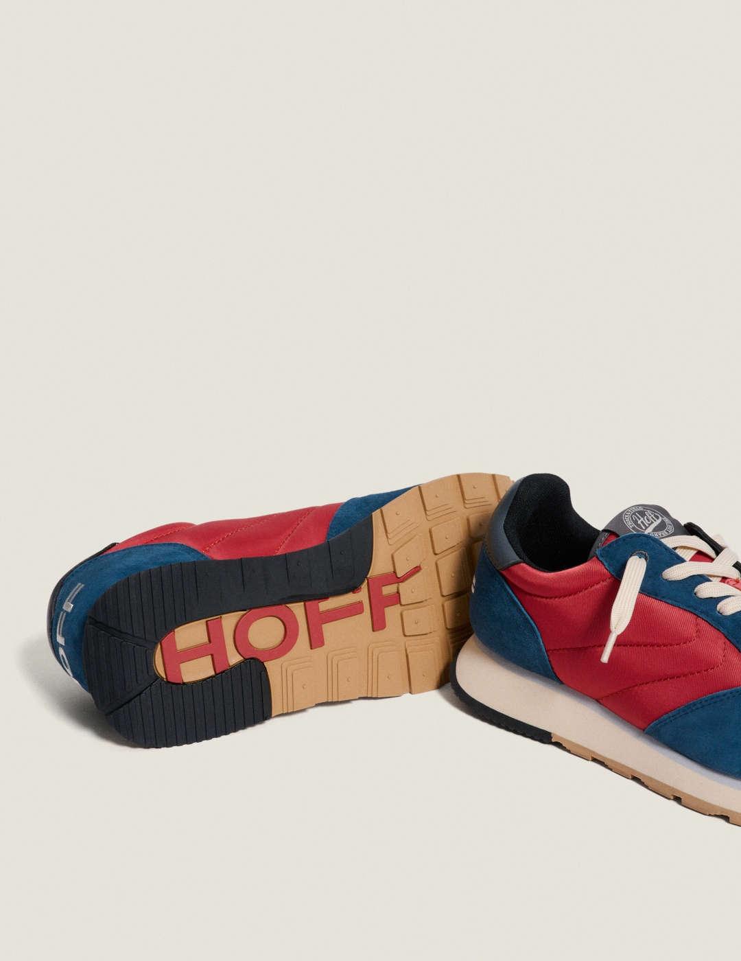 Deportivo homber Hoff Fliunte azul/ rojo