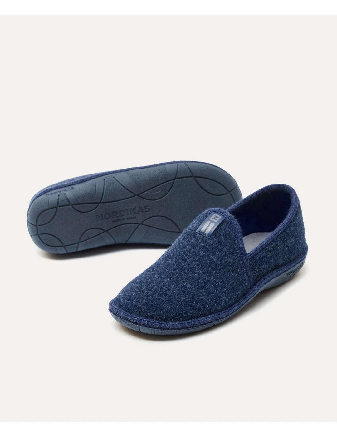 Zapatilla de casa hombre Nordikas tirol jeans
