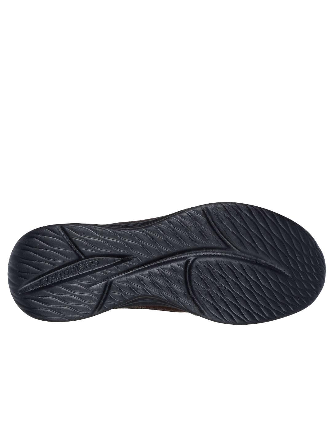 Zapato hombre Skechers SladeCooper Slip-Ins marrón