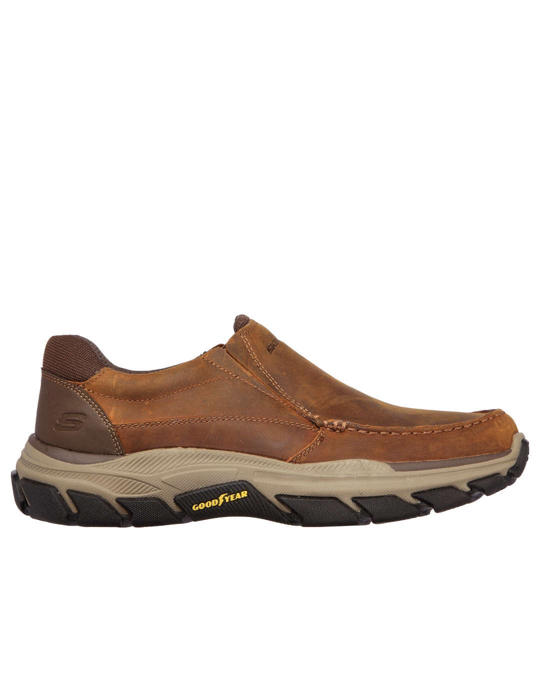 Zapato hombre Skechers marrón