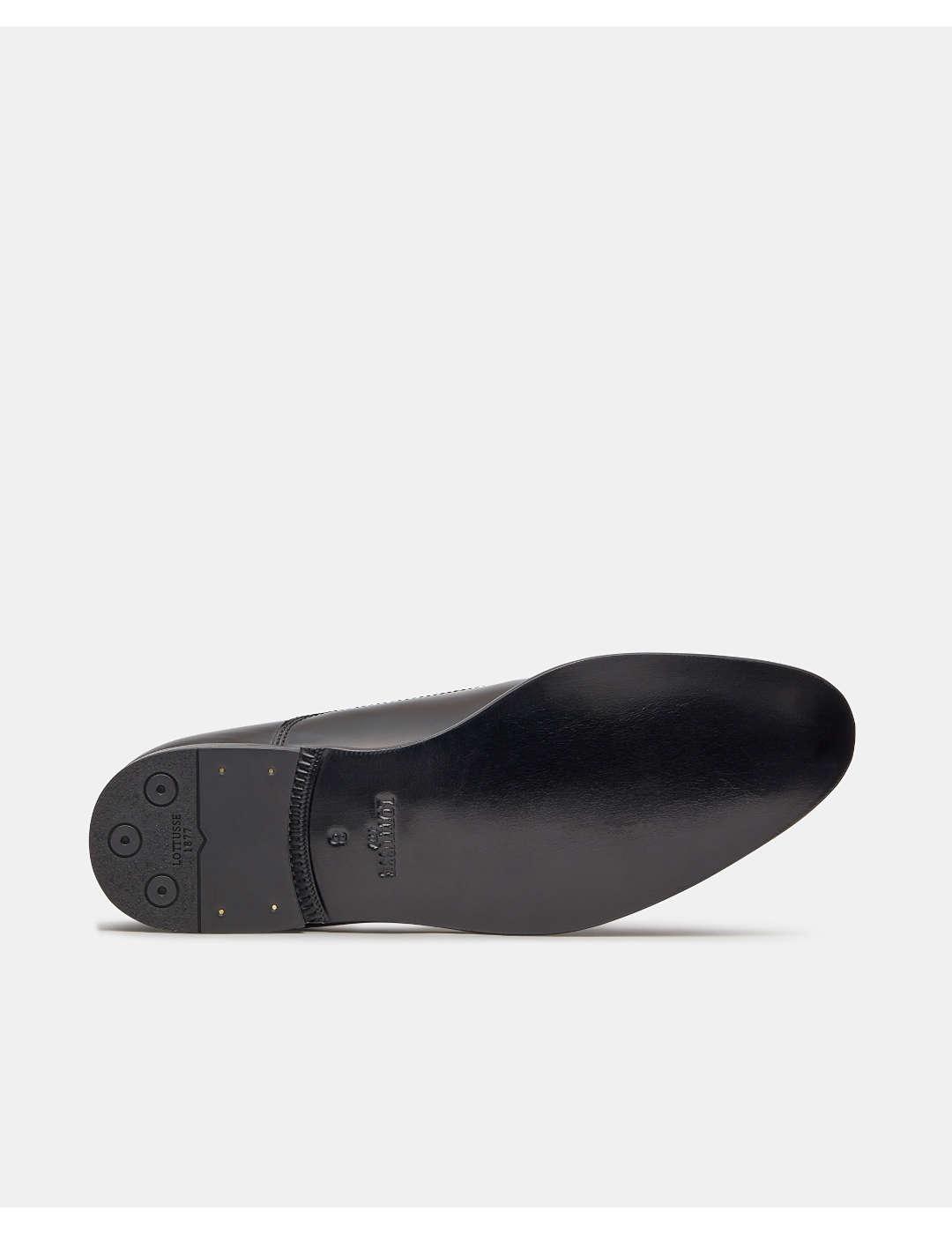 Zapato hombre Lottusse Blucher negro