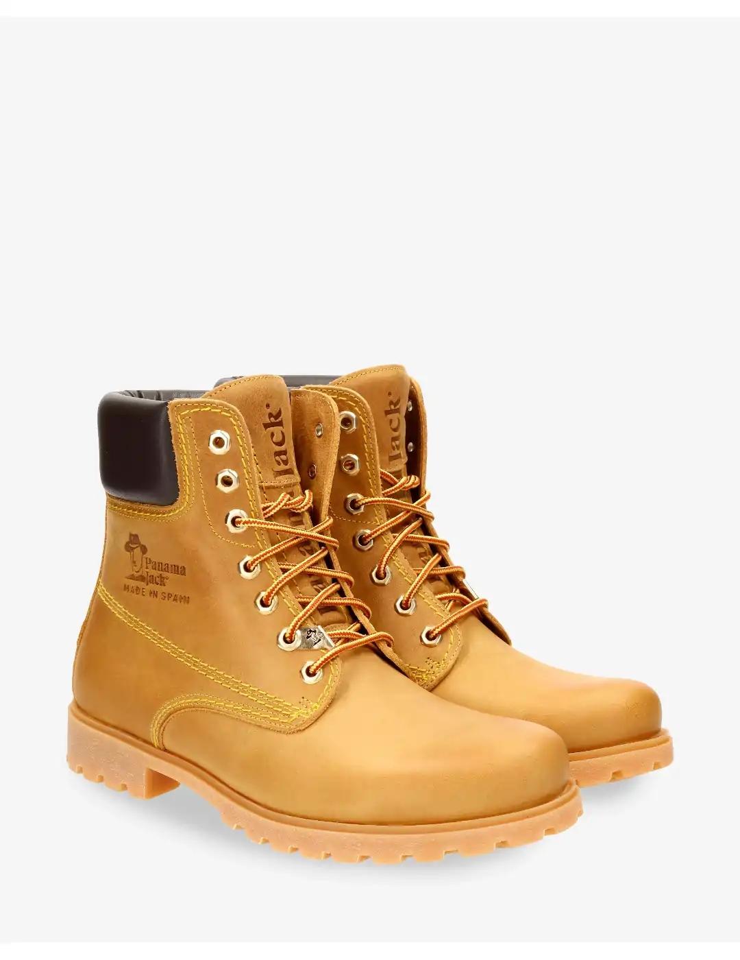 Bota hombreWaterproof Panama Jack Panama mostaza