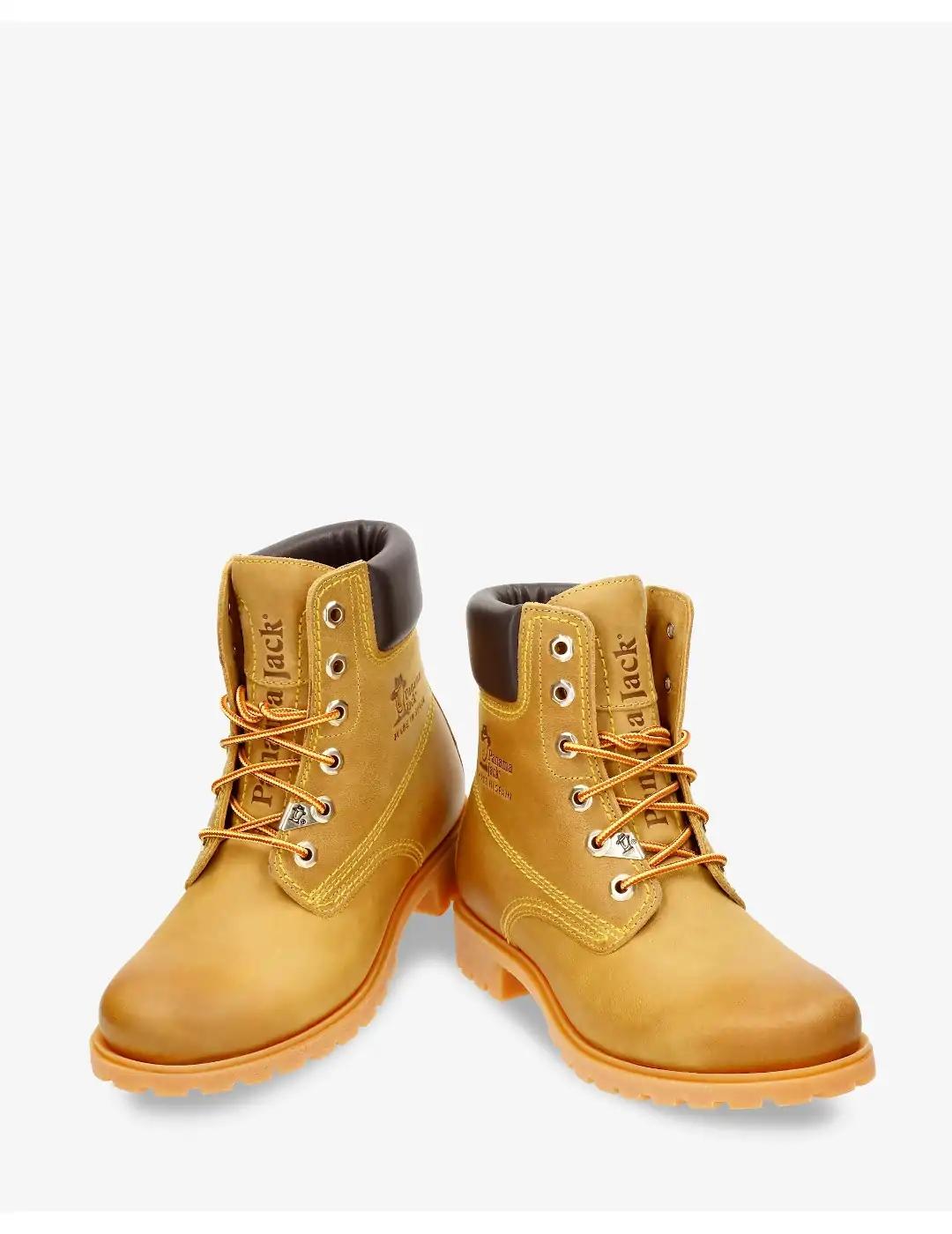 Bota mujer Waterproof Panama Jack Panama mostaza