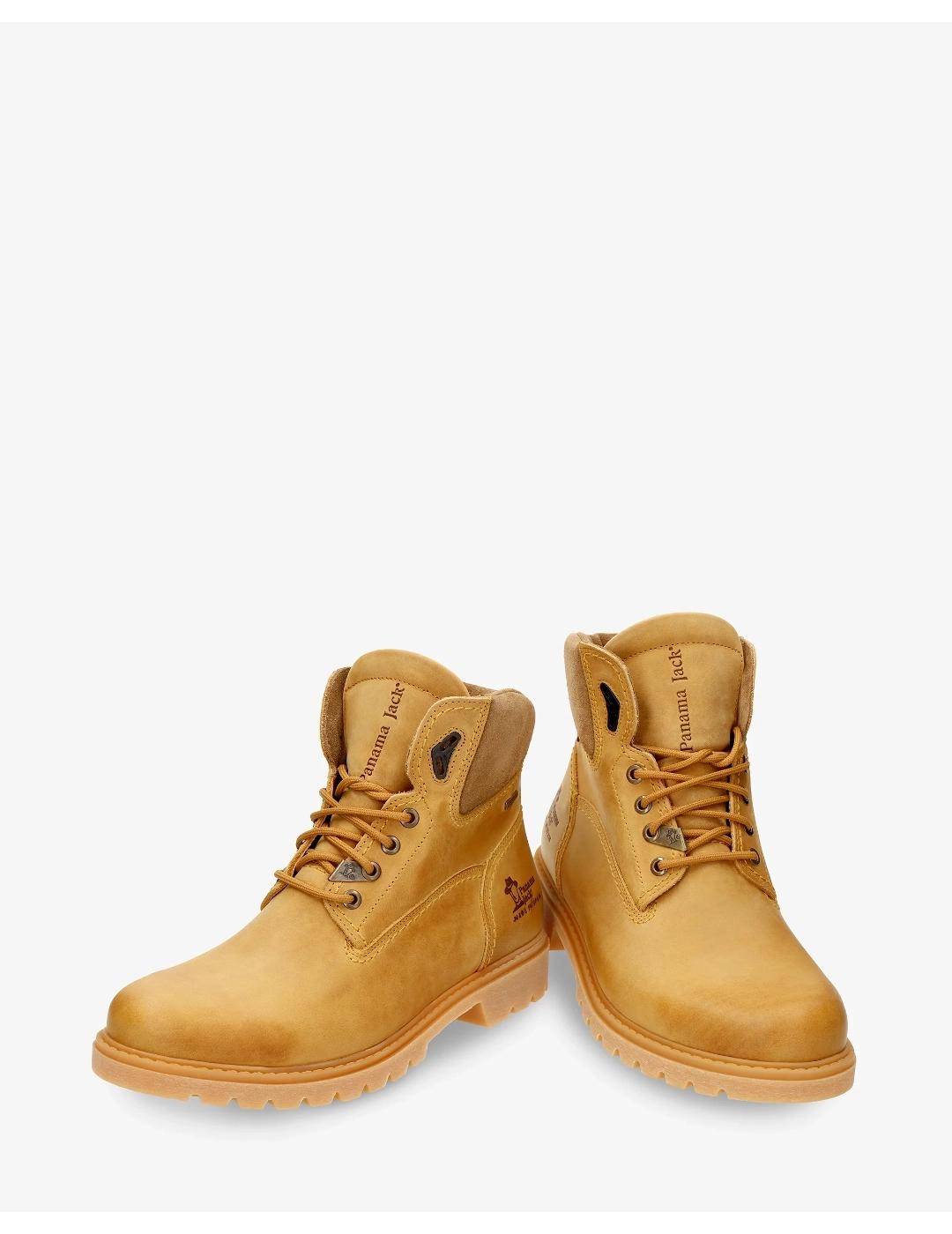 Bota hombre Gore Tex Panama Jack Amur mostaza