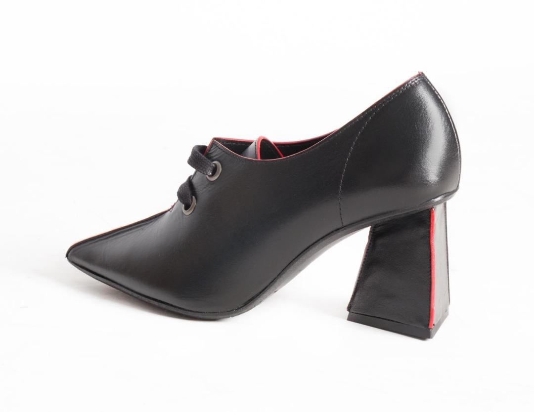 Zapato mujer Ras negro