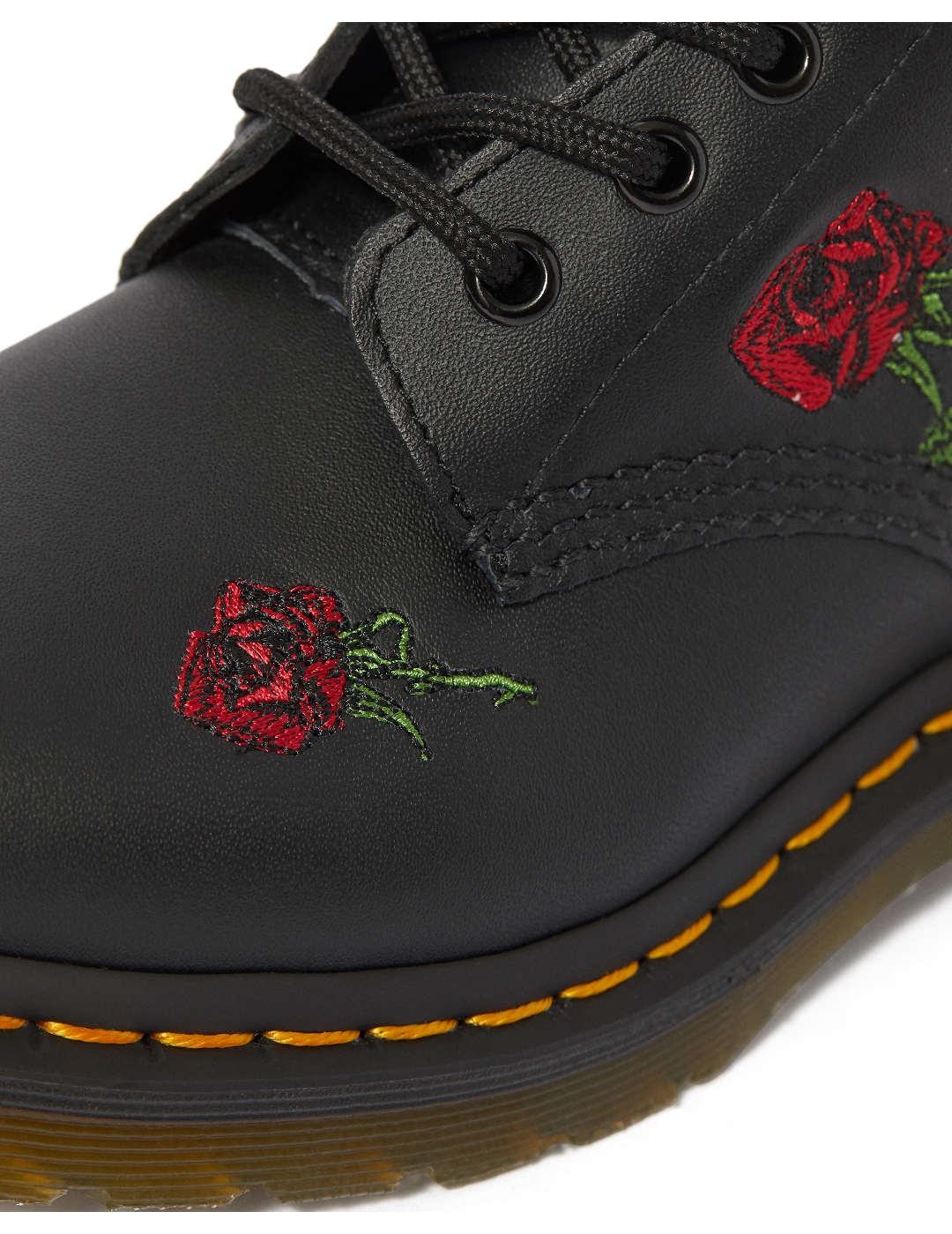 Bota mujer Dr.Martens 1460 Vonda Floral negro