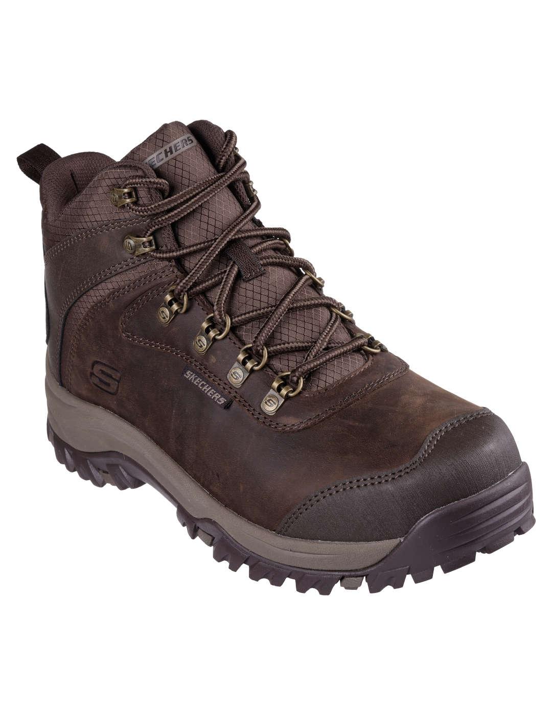 Bota hombre Skechers Relment marron