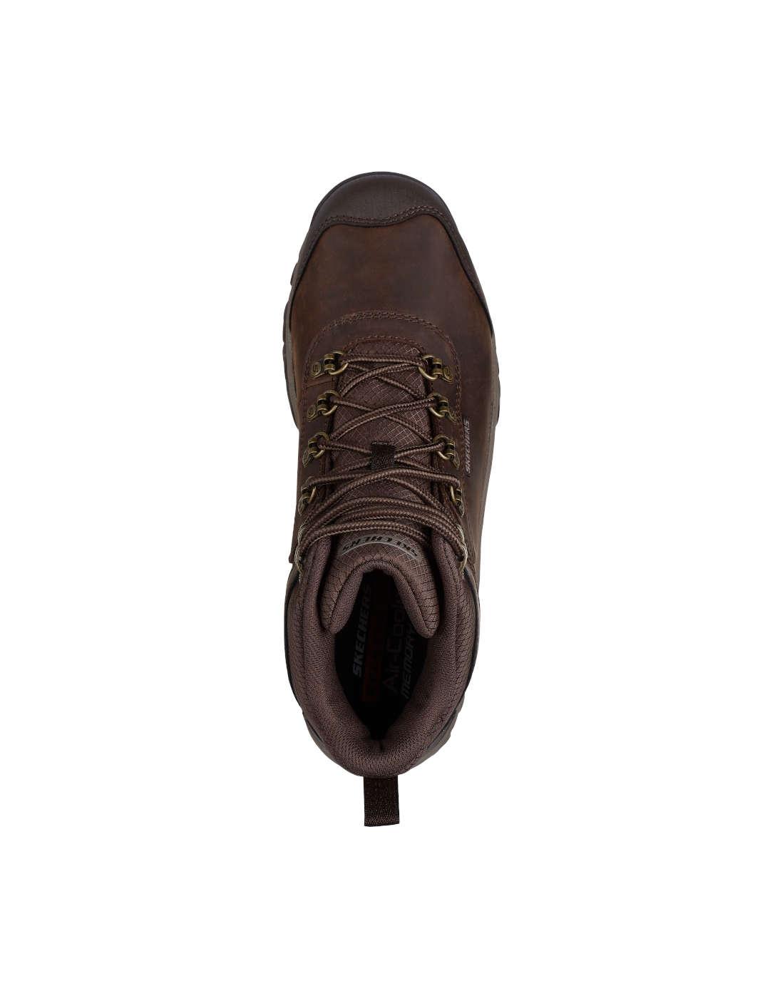 Bota hombre Skechers Relment marron
