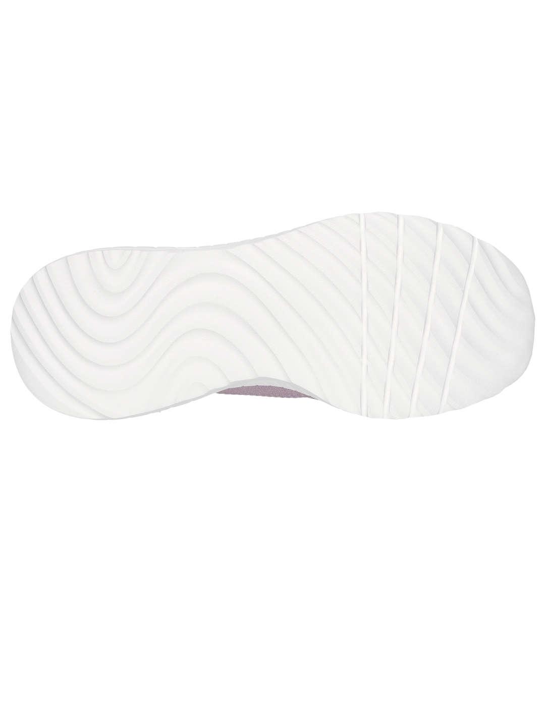 Deportivo mujer Skechers Bobs Squad lavanda