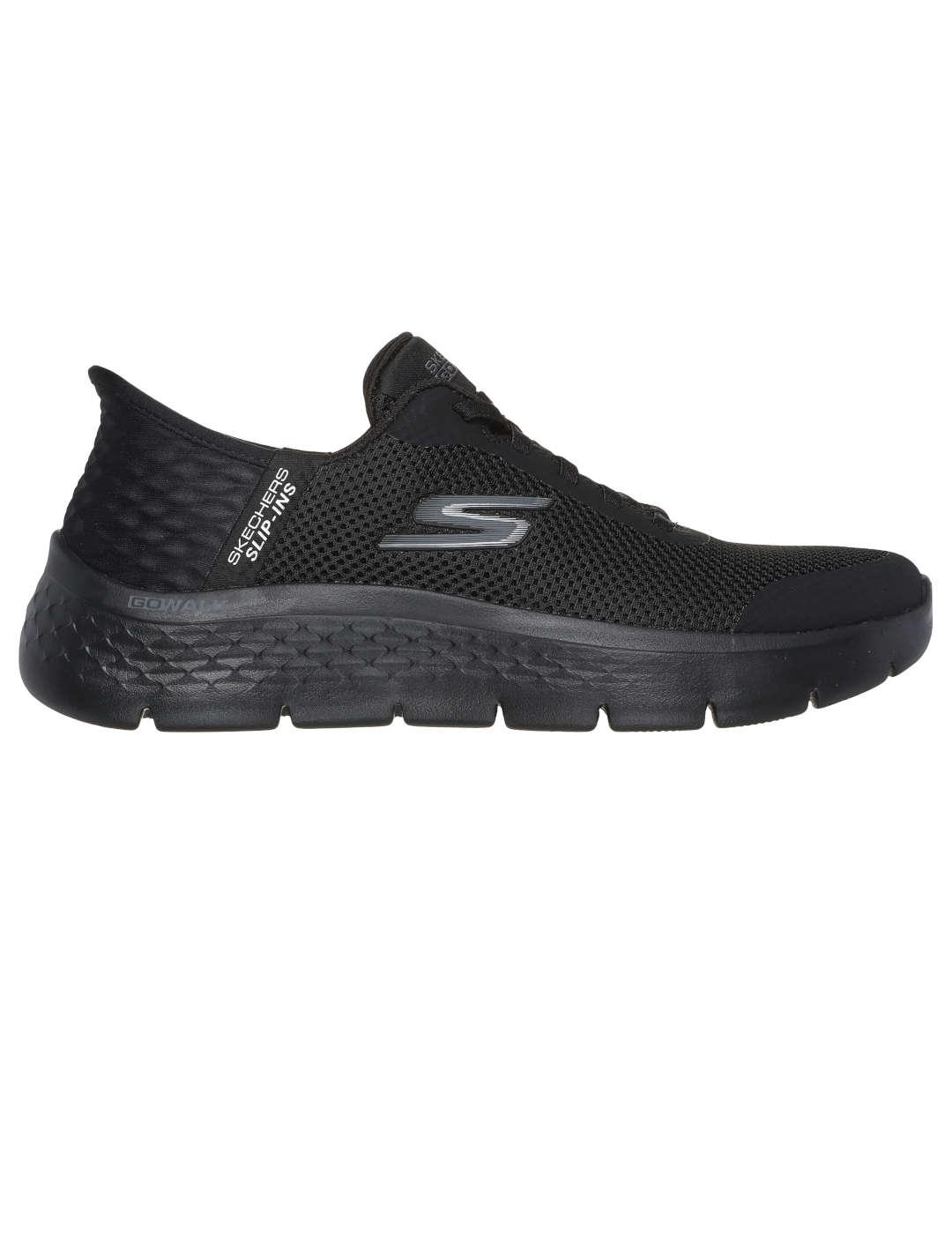 Deportivo mujer Skechers Go Walk Slip-Ins negro