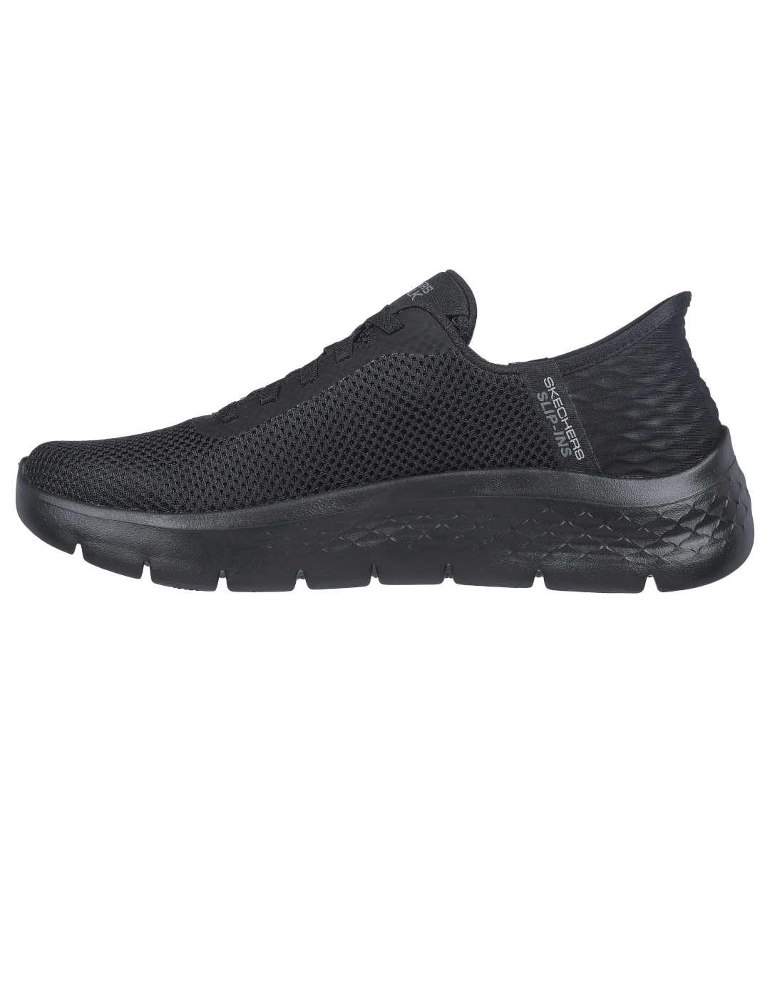 Deportivo mujer Skechers Go Walk Slip-Ins negro
