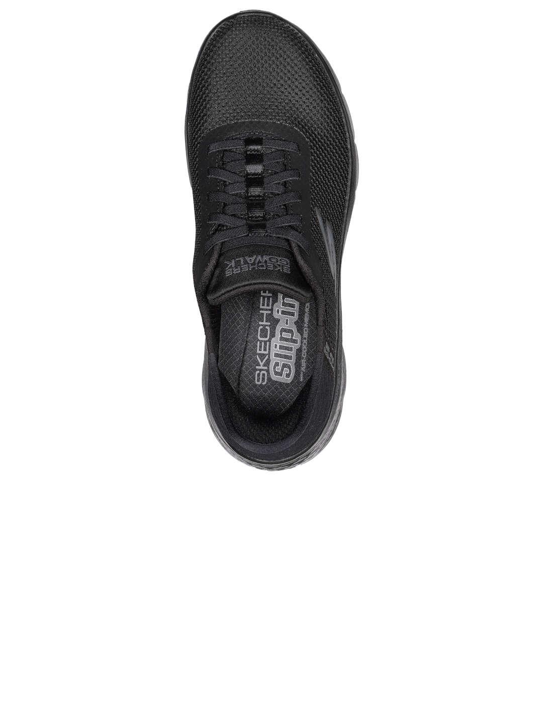 Deportivo mujer Skechers Go Walk Slip-Ins negro
