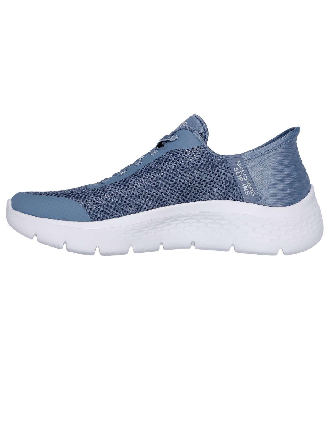 Deportivo mujer Skechers Go Walk Slip-Ins azulon