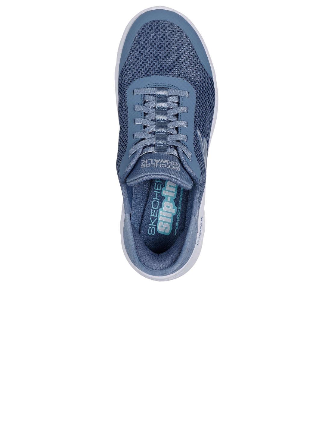 Deportivo mujer Skechers Go Walk Slip-Ins azulon