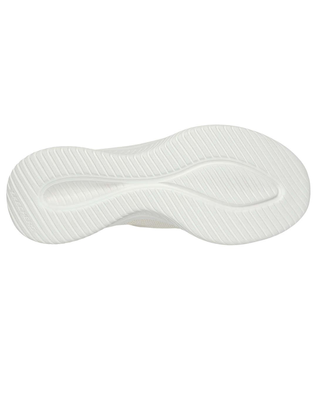 Deportivo mujer Skechers Ultra Flex Slip-Ins natur