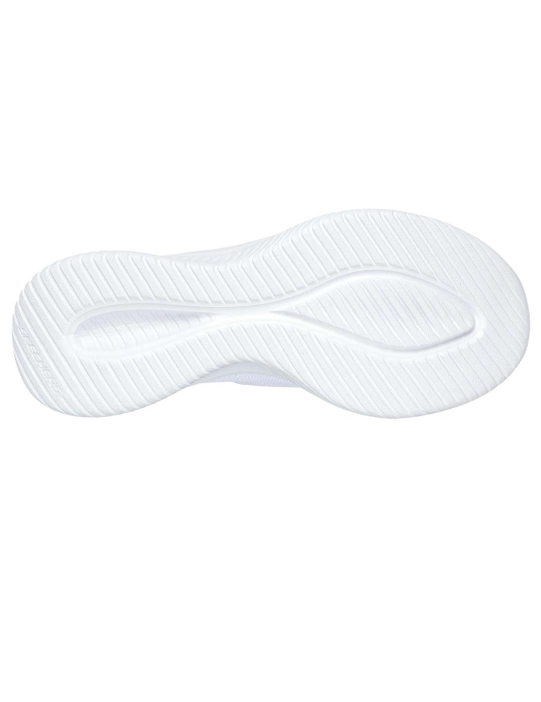 Deportivo mujer Skechers Ultra Flex Slip-Ins blanco