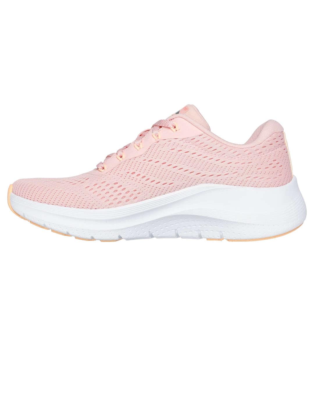 Deportivo mujer Skechers Arch Fit rosa